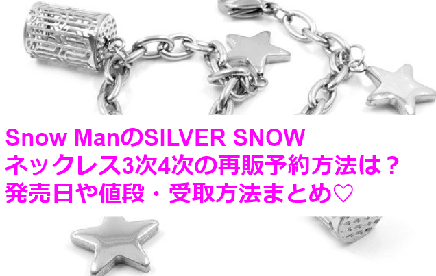 SILVER SNOWネックレス